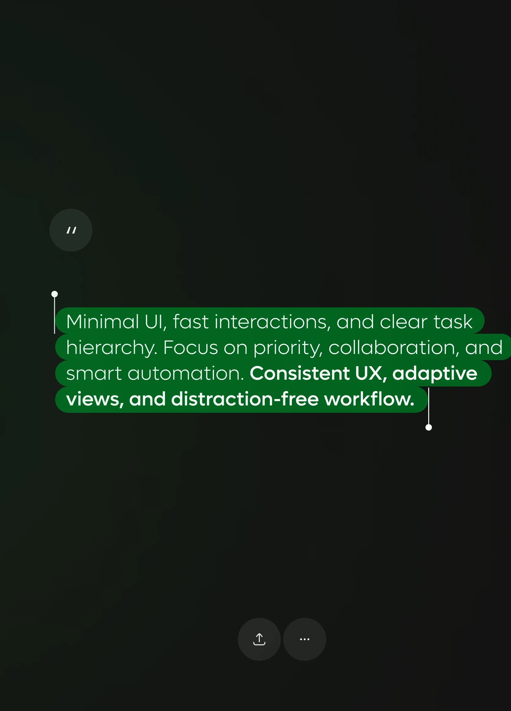FocusFlow — minimal UI, clear task hierarchy and distraction-free workflow